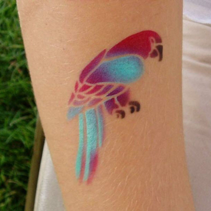 parrot tattoo