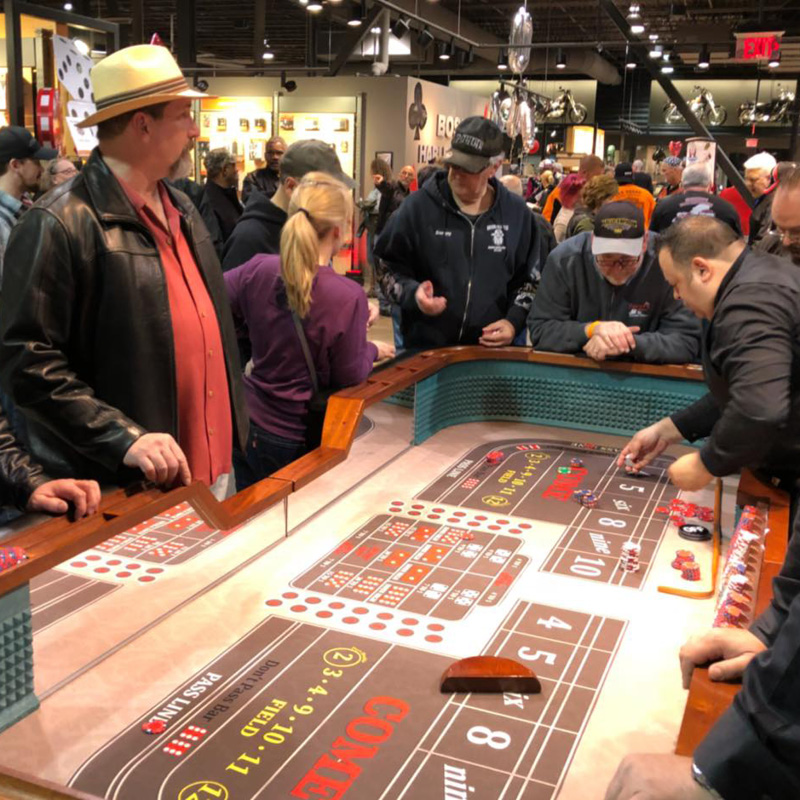 people playing craps