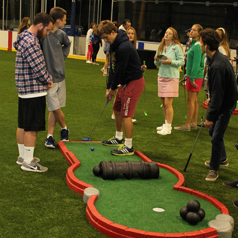 Portable Mini Golf for School Event