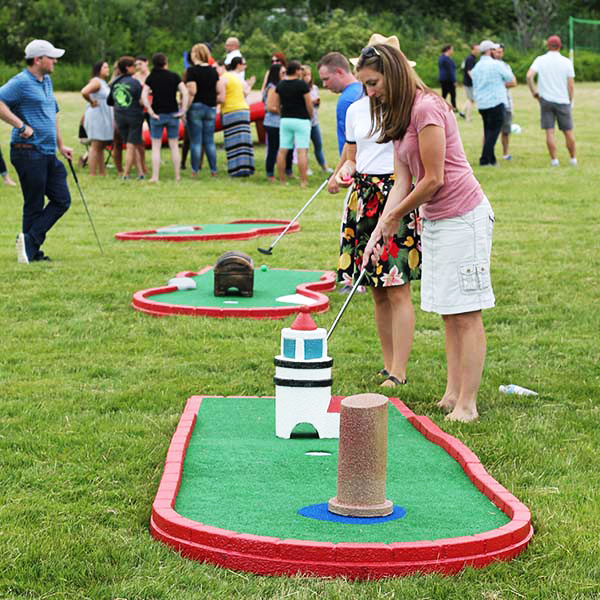 Portable Mini Golf for School Event