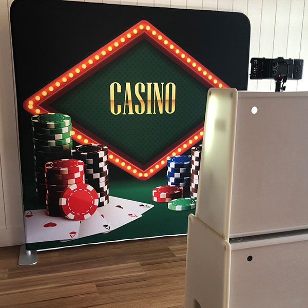 Casino Themed Photo Booth